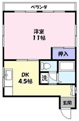 オリーブマンションの物件間取画像